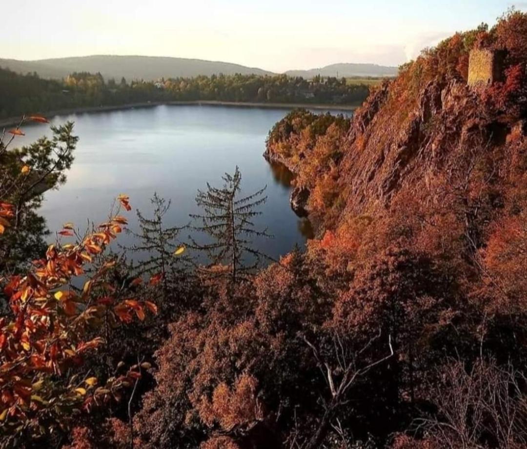 Luxusní Chata Sečanda v Železných horách u Sečské Přehrady Esterno foto