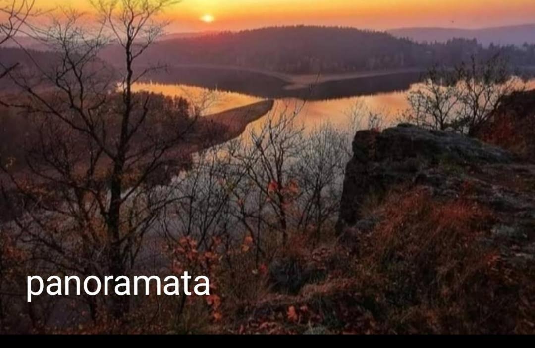 Luxusní Chata Sečanda v Železných horách u Sečské Přehrady Esterno foto