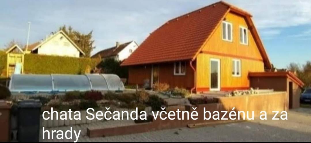 Luxusní Chata Sečanda v Železných horách u Sečské Přehrady Esterno foto